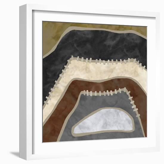 Simple Stitched - Layers-Lottie Fontaine-Framed Giclee Print