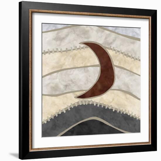 Simple Stitched - Moon-Lottie Fontaine-Framed Giclee Print