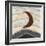 Simple Stitched - Moon-Lottie Fontaine-Framed Giclee Print