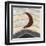 Simple Stitched - Moon-Lottie Fontaine-Framed Giclee Print