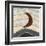 Simple Stitched - Moon-Lottie Fontaine-Framed Giclee Print