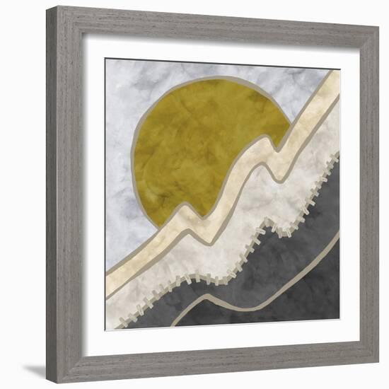 Simple Stitched - Sunrise-Lottie Fontaine-Framed Giclee Print