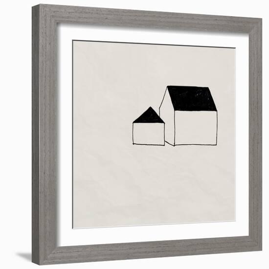 Simple Structures I-Jacob Green-Framed Art Print