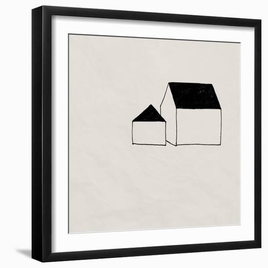 Simple Structures I-Jacob Green-Framed Art Print