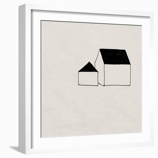 Simple Structures I-Jacob Green-Framed Art Print