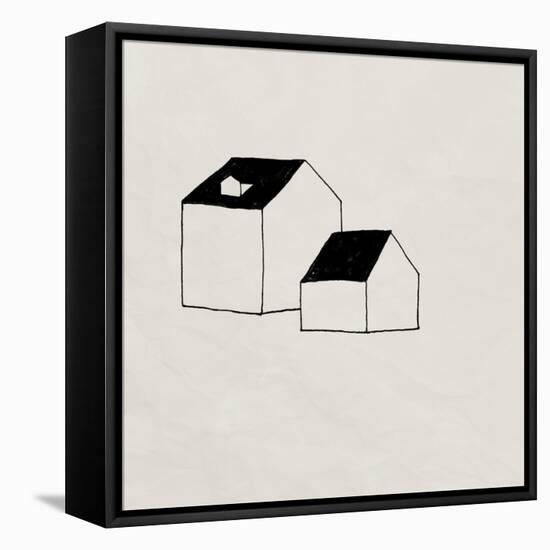 Simple Structures II-Jacob Green-Framed Stretched Canvas