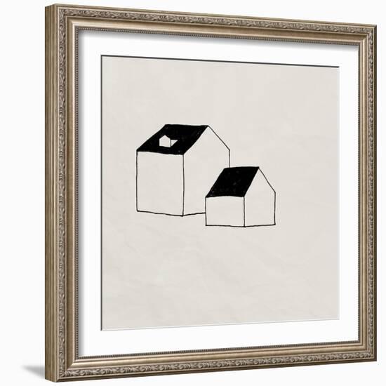 Simple Structures II-Jacob Green-Framed Art Print