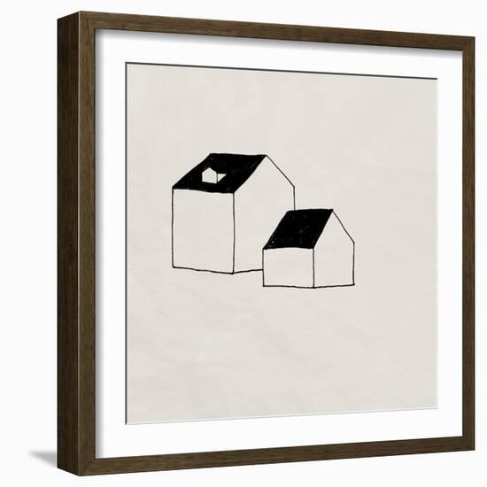 Simple Structures II-Jacob Green-Framed Art Print