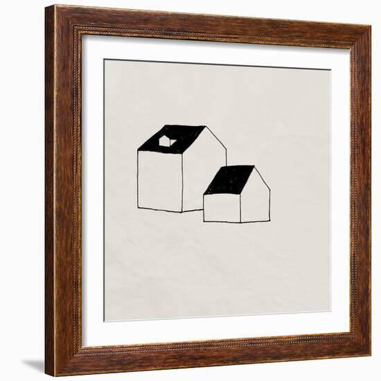 Simple Structures II-Jacob Green-Framed Art Print