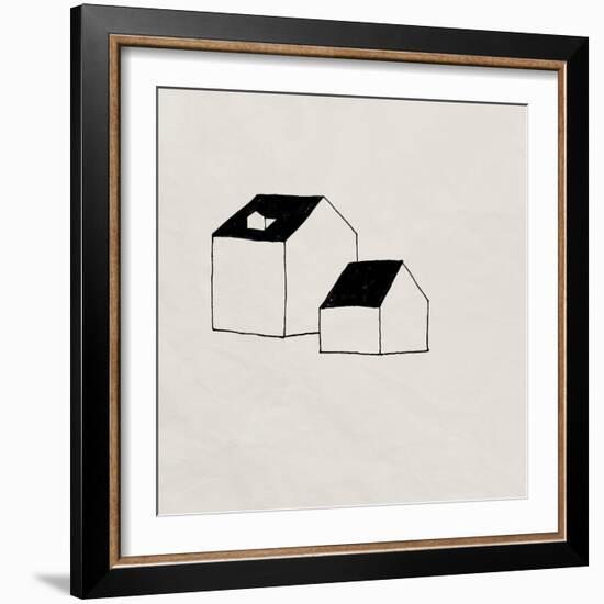 Simple Structures II-Jacob Green-Framed Art Print