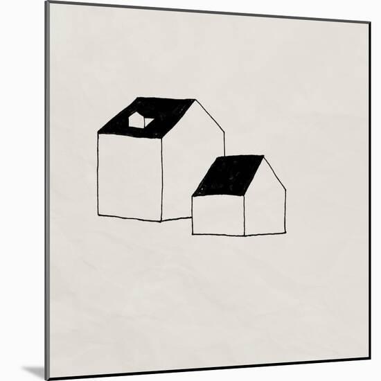 Simple Structures II-Jacob Green-Mounted Art Print