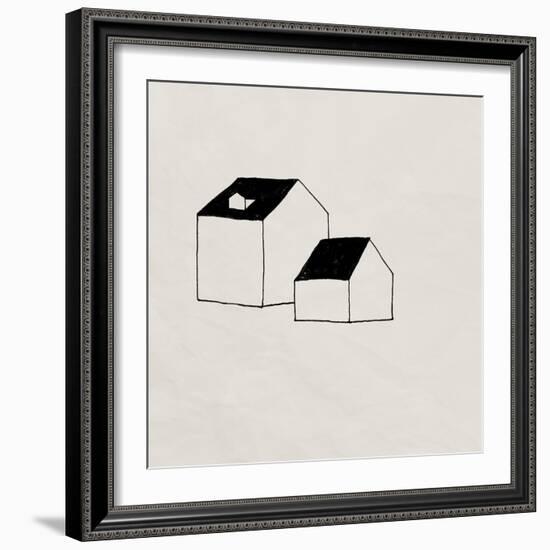 Simple Structures II-Jacob Green-Framed Art Print