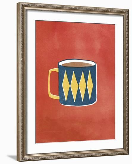 Simple Things - Coffee-Clara Wells-Framed Giclee Print