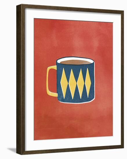 Simple Things - Coffee-Clara Wells-Framed Giclee Print