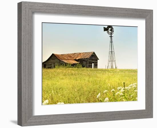 Simple Times-Danny Head-Framed Art Print