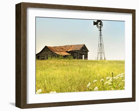 Simple Times-Danny Head-Framed Art Print