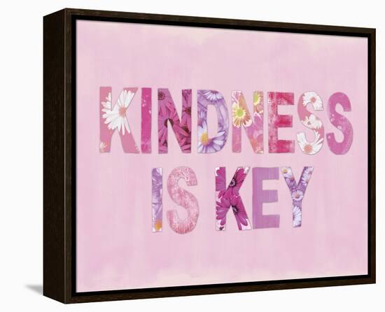 Simple Voice - Kind-Lottie Fontaine-Framed Stretched Canvas