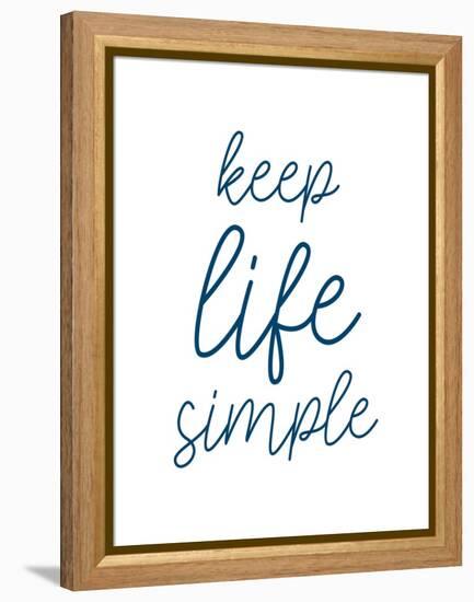 Simple-Allen Kimberly-Framed Stretched Canvas