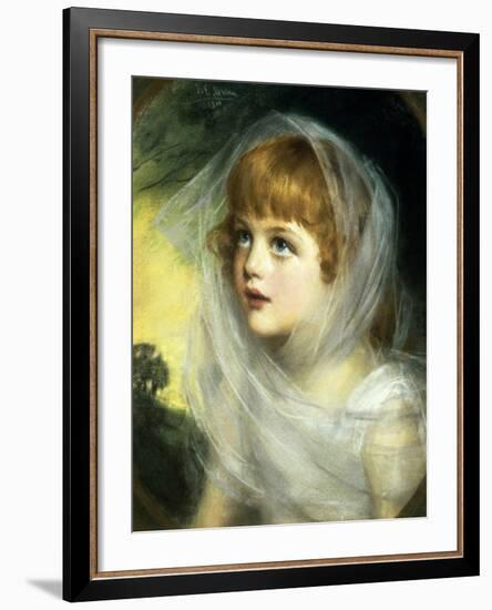 Simplicity and Innocence, 1900-John Ernest Breun-Framed Giclee Print