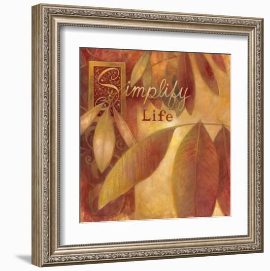 Simplify-Elaine Vollherbst-Lane-Framed Art Print