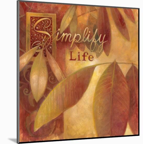 Simplify-Elaine Vollherbst-Lane-Mounted Art Print