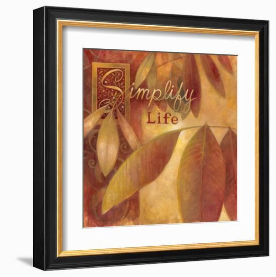 Simplify-Elaine Vollherbst-Lane-Framed Art Print