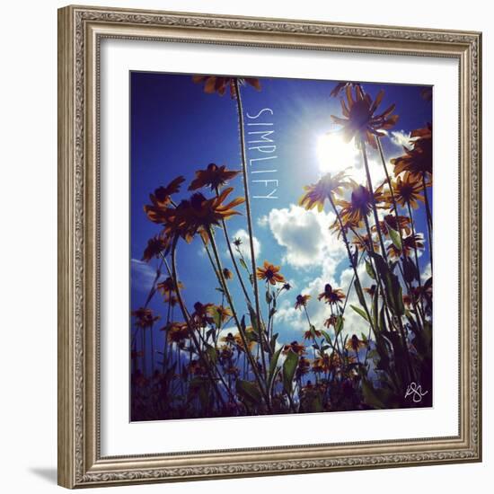 Simplify-Kimberly Glover-Framed Giclee Print