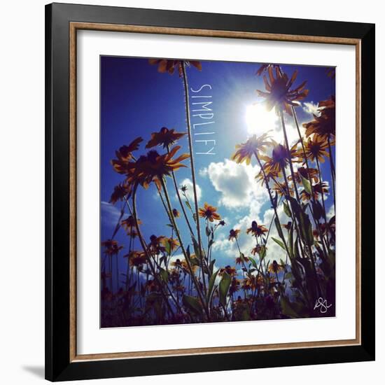 Simplify-Kimberly Glover-Framed Giclee Print