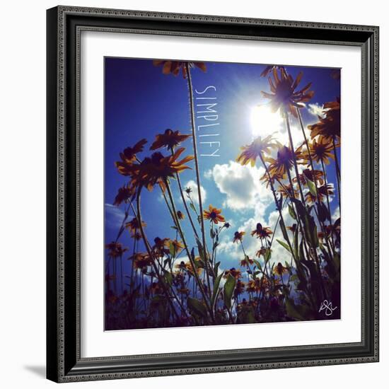 Simplify-Kimberly Glover-Framed Giclee Print