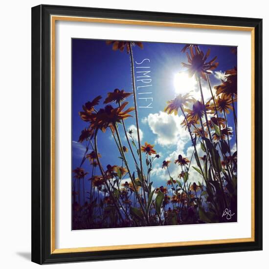 Simplify-Kimberly Glover-Framed Giclee Print