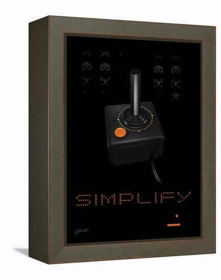 Simplify-Jason Bullard-Framed Premier Image Canvas