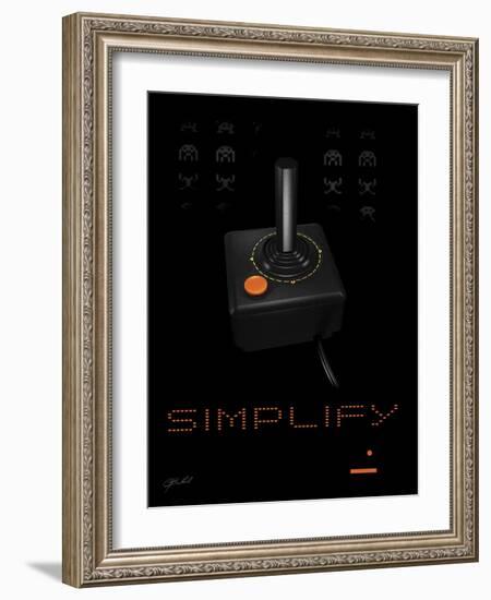 Simplify-Jason Bullard-Framed Giclee Print