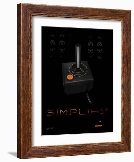 Simplify-Jason Bullard-Framed Giclee Print