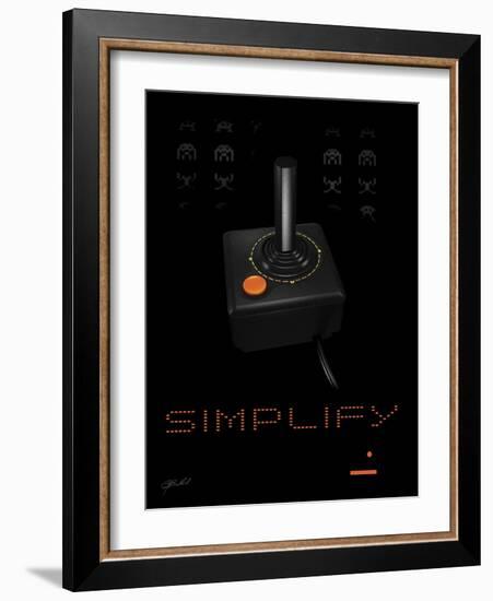 Simplify-Jason Bullard-Framed Giclee Print