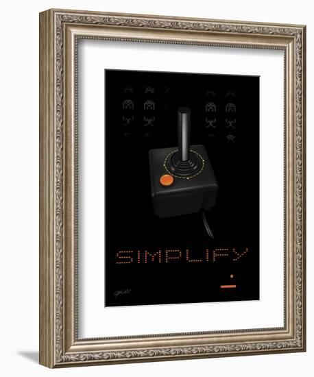 Simplify-Jason Bullard-Framed Giclee Print