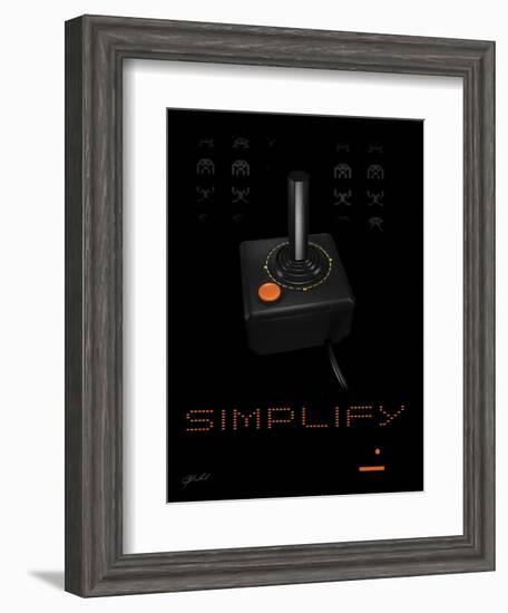 Simplify-Jason Bullard-Framed Giclee Print