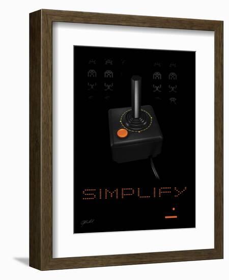 Simplify-Jason Bullard-Framed Giclee Print