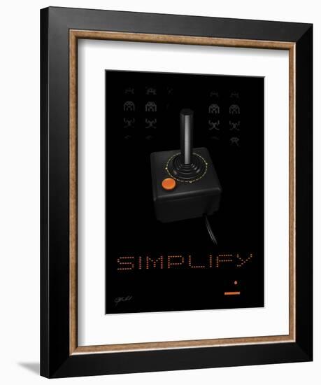 Simplify-Jason Bullard-Framed Giclee Print