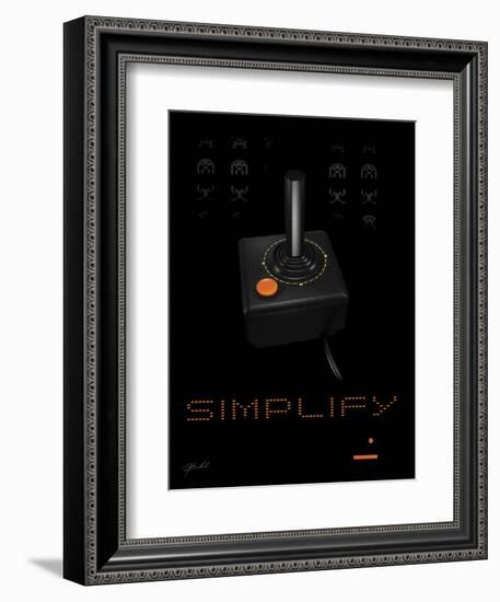 Simplify-Jason Bullard-Framed Giclee Print