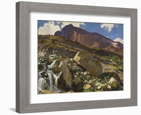 Simplon Pass, 1911-John Singer Sargent-Framed Giclee Print