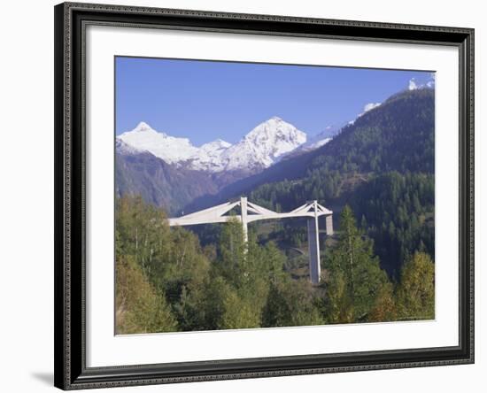 Simplon Pass, Valais (Wallis), Swiss Alps, Switzerland, Europe-Hans Peter Merten-Framed Photographic Print