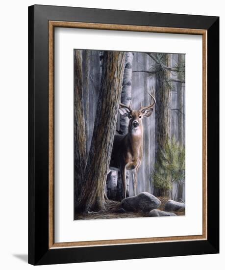 Simply Curious II-Kevin Daniel-Framed Art Print