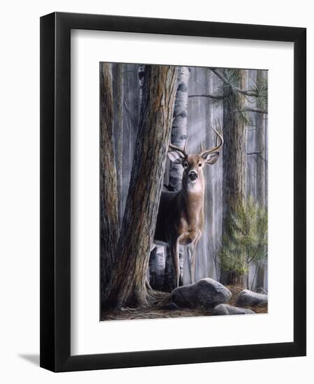 Simply Curious II-Kevin Daniel-Framed Art Print