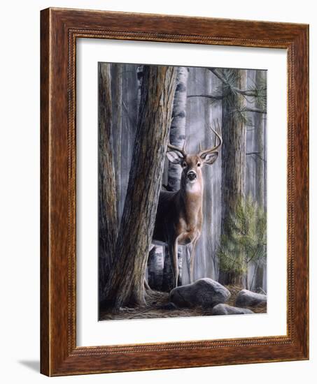 Simply Curious II-Kevin Daniel-Framed Art Print