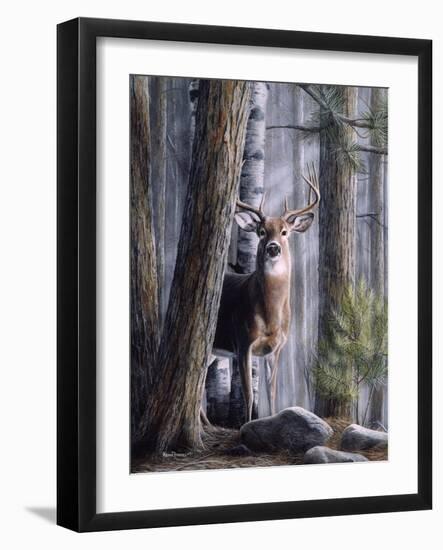 Simply Curious II-Kevin Daniel-Framed Art Print