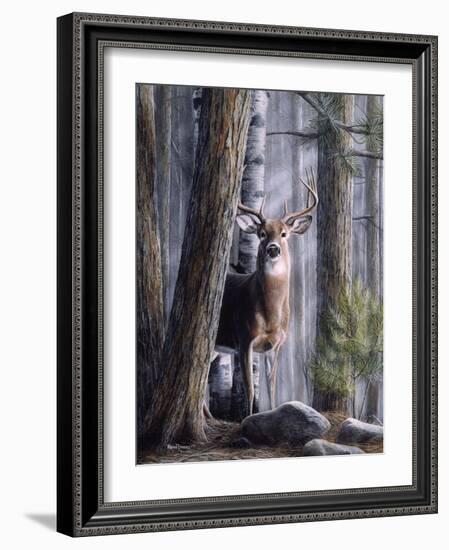 Simply Curious II-Kevin Daniel-Framed Art Print