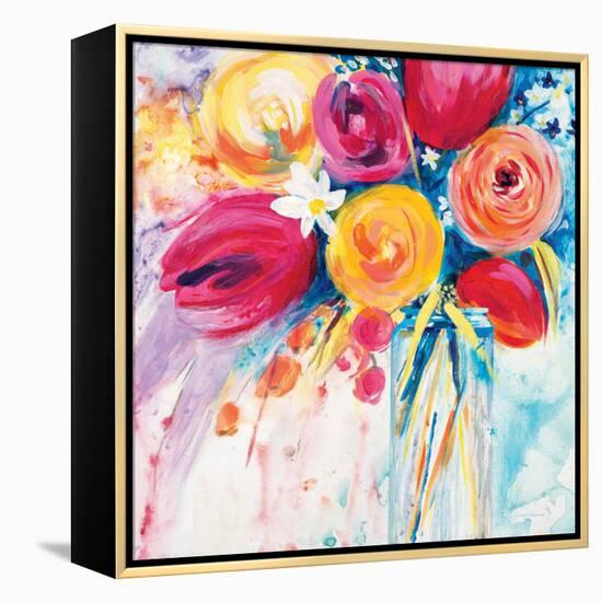 Simply Happy-Jurgen Gottschlag-Framed Stretched Canvas