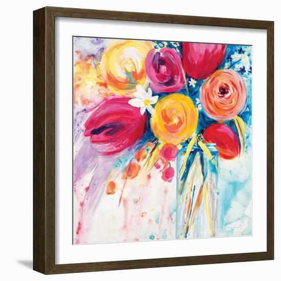 Simply Happy-Jurgen Gottschlag-Framed Art Print