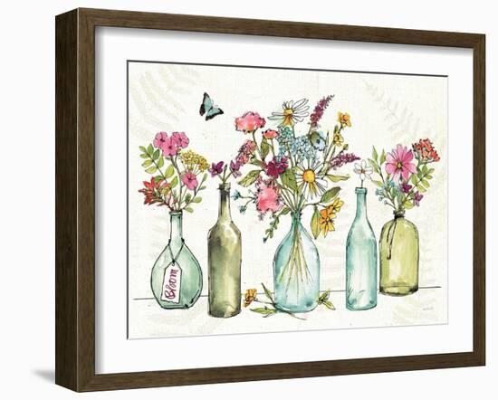 Simply Petals I-Anne Tavoletti-Framed Art Print