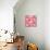 Simply Seamless Pink Flower Background-Enka Parmur-Art Print displayed on a wall